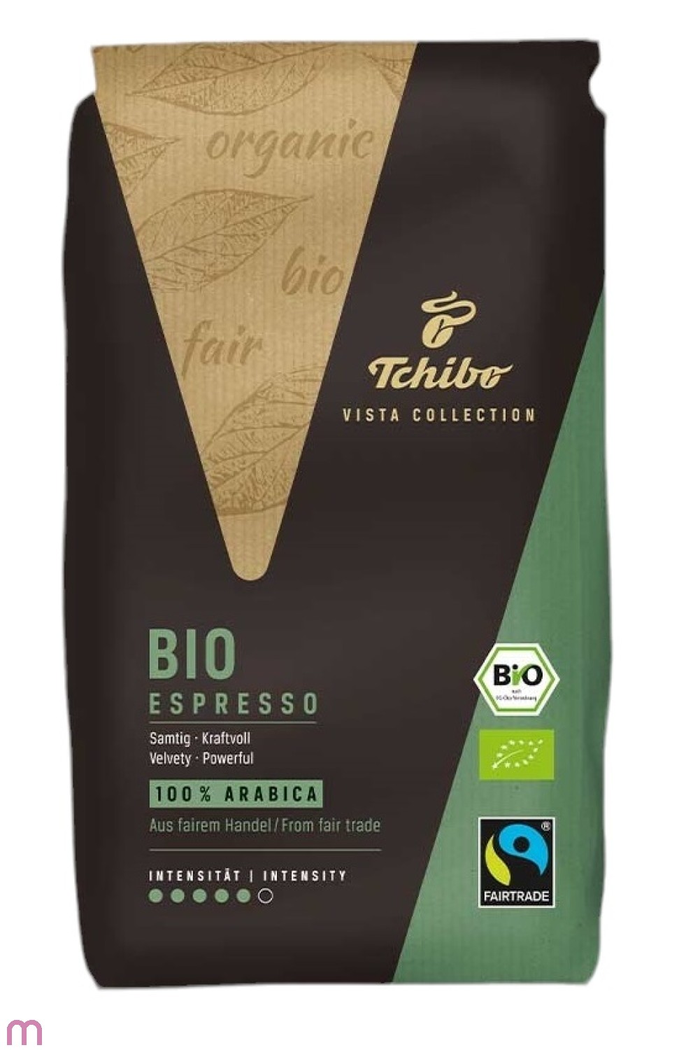 Tchibo BIO Fairtrade Vista Espresso 1 kg  Ganze Bohne